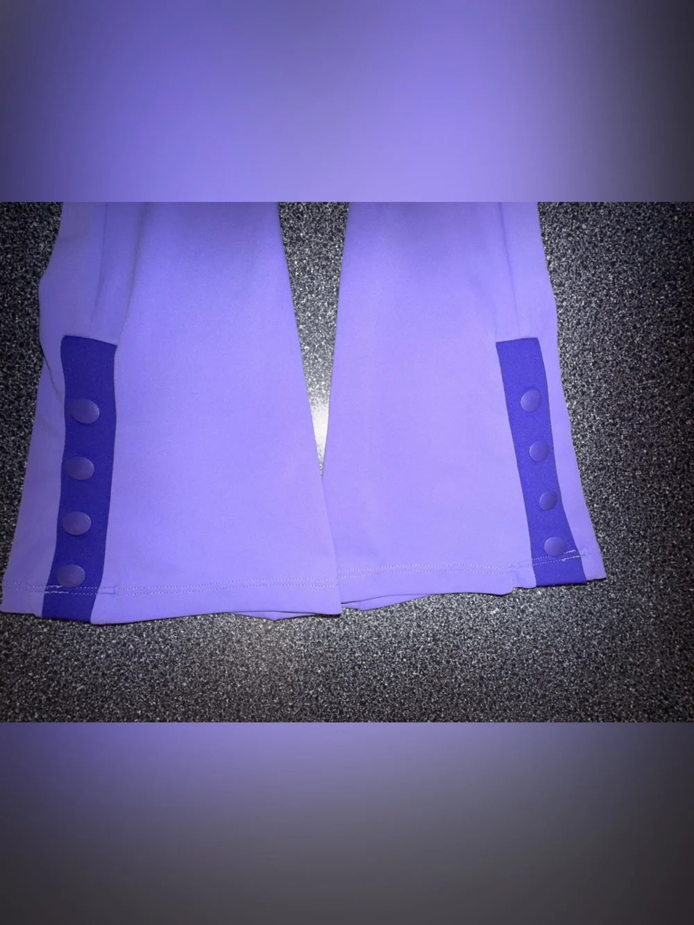 Five Dance-wear 2 Piece Set Lavender Bra & Pants Size Youth X-Large